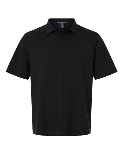Devon & Jones - Men's Seaton Pebble Textured Polo - DG102 - Image 9