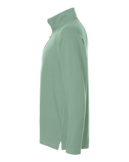 Devon & Jones Men's Seaton Pebble Textured Quarter-Zip Pullover - DG402 - Image 5