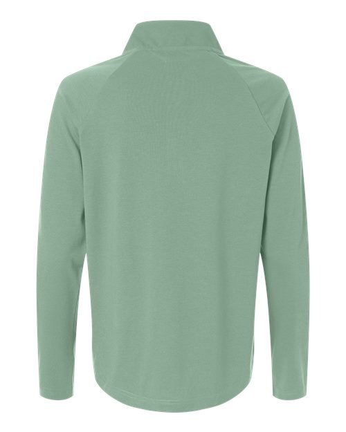 Devon & Jones - Women's Seaton Pebble Textured Quarter-Zip Pullover - DG402W - Image 4