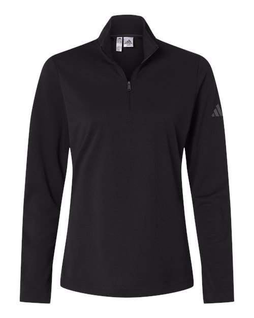 Adidas Women's Lightweight Quarter-Zip Pullover - A400 - Image 2