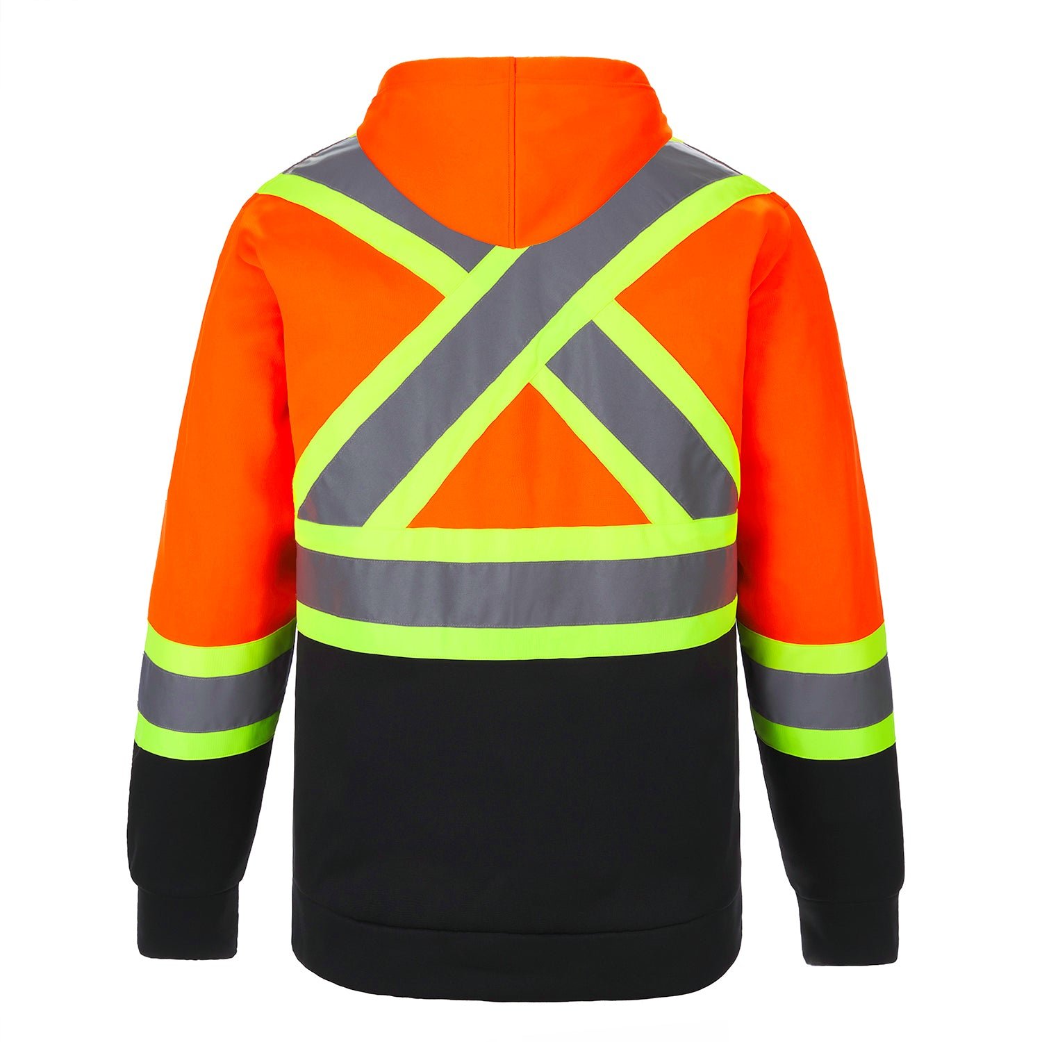 L01375 - Long Haul - Adult Hi-Vis Pullover Hooded Sweatshirt - Image 6