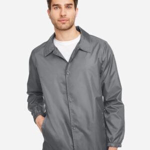 Team 365 Unisex Zone Protect Coaches Jacket - TT75