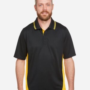 Harriton Men's Flash Snag Protection Plus IL Colorblock Polo - M386
