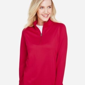 Harriton - Women's Advantage Snag Protection Plus Quarter-Zip Pullover - M748W