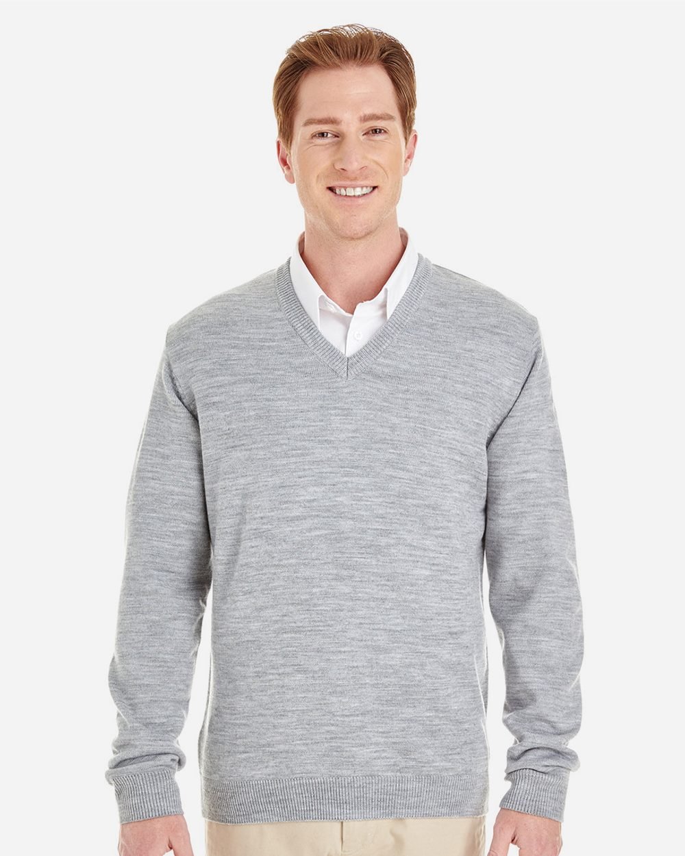 Harriton - Men's Pilblocâ„¢ V-Neck Sweater - M420