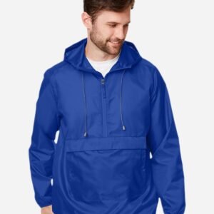 Team 365 Unisex Zone Protect Packable Anorak Jacket - TT77