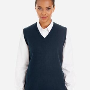 Harriton Women's Pilbloc™ V-Neck Sweater Vest - M415W