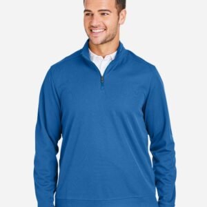 North End - Men's Express Tech Performance Pique Quarter-Zip Pullover - NE412
