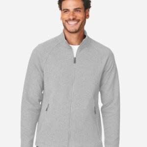North End - Men's Spirit Textured Full-Zip - NE727