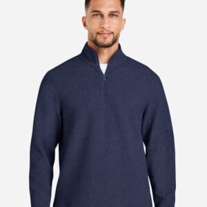 North End - Men's Spirit Textured Quarter-Zip Pullover - NE725