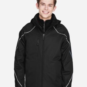 North End - Men's Angle 3-In-1 Jacket with Bonded Fleece Liner - 88196
