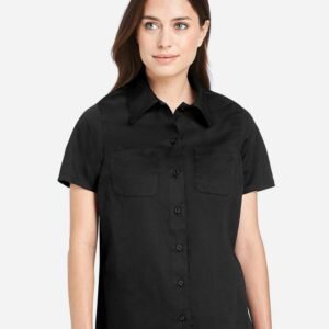Harriton Women's Advantage IL Short Sleeve Dress Shirt - M585W