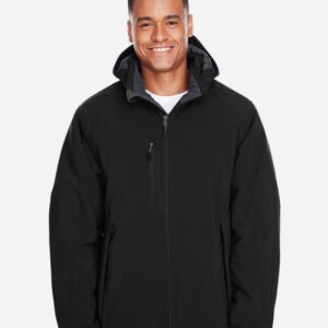 North End - Men's Glacier Insulated Three-Layer Softshell with Detachable Hood - 88159