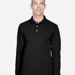 Harriton - Men's Easy Blend™ Long Sleeve Polo - M265L