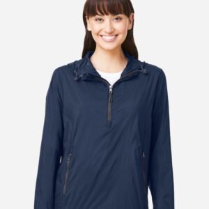 North End - Women's Aura Lightweight Packable Anorak - NE810W