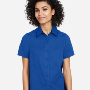 Harriton Women's Flash IL Colorblock Shirt - M586W