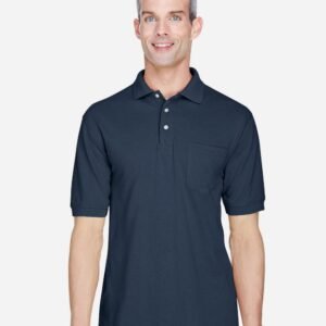 Harriton - Men's Easy Blend™ Polo with Pocket - M265P