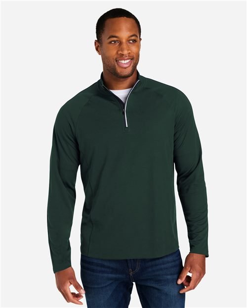 CORE365 Men's Origin Performance Pique Quarter-Zip Pullover - CE418 - Image 3
