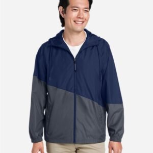 CORE365 Unisex Techno Lite Colorblock Windbreaker - CE710