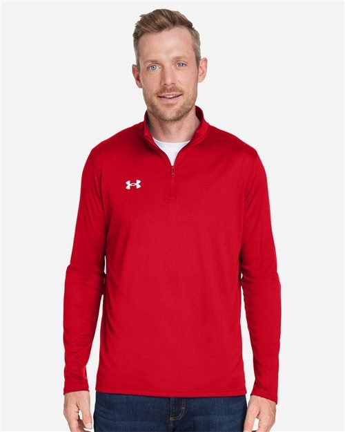 Under Armour - Men's Team Tech™ Quarter-Zip Pullover - 1376844 - Image 3