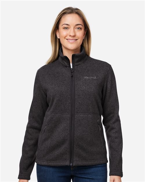 Marmot - Women's Drop Line Fleece Jacket - M16250 - Image 3