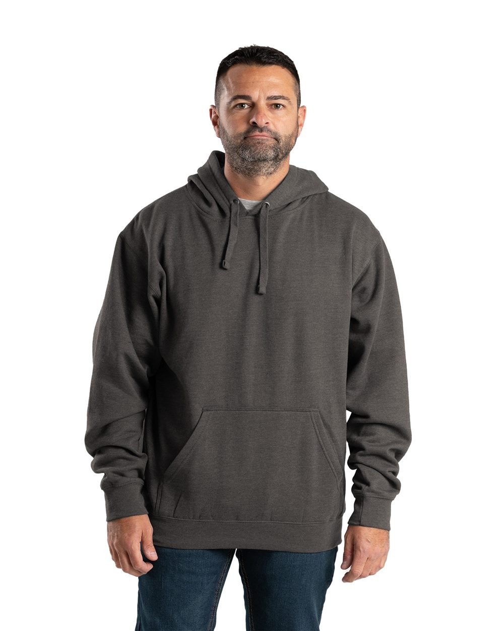 Berne Apparel Men's Tall Signature Sleeve Hooded Sweatshirt - SP401T
