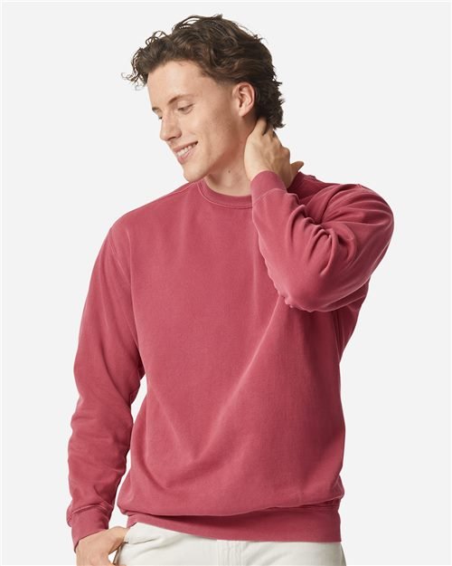 Comfort Colors - Unisex Garment-Dyed Crewneck Sweatshirt - 1566 - Image 3