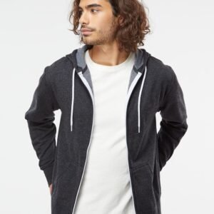 Independent Trading Co. - Unisex Lightweight Full-Zip Hooded Sweatshirt - AFX90UNZ