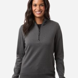 Devon & Jones - Women's New Classics Quarter-Zip Sweater - DG446W