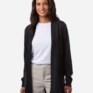 Devon & Jones - Women's New Classics Open Cardigan Sweater - DG447W