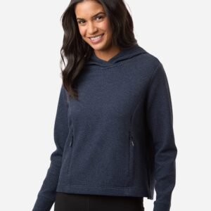 North End - Women's Spirit Textured Hooded Pullover - NE729W