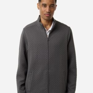 Devon & Jones - Men's Berkeley Textured Full-Zip Jacket - DG740