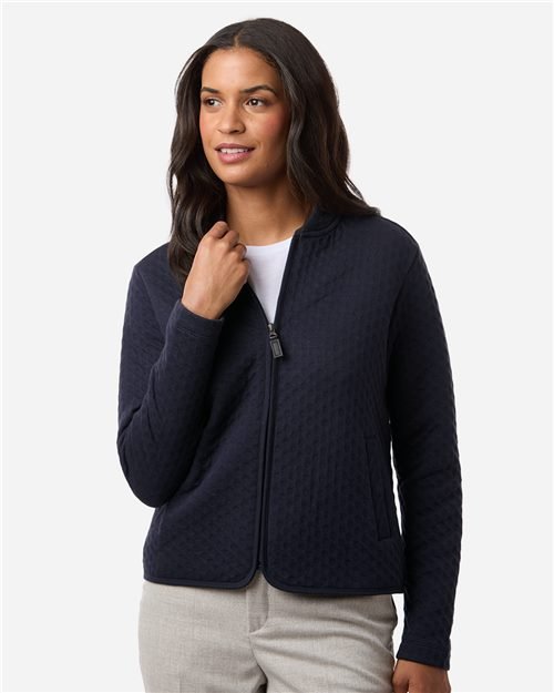 Devon & Jones - Women's Berkeley Textured Full-Zip Jacket - DG740W - Image 3