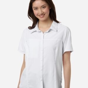 CORE365 Women's UltraUVP Shoreline Short Sleeve Staff Shirt - CE520W