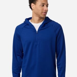 Team 365 Men's Qualify Quarter-Zip Hooded Pullover - TT200