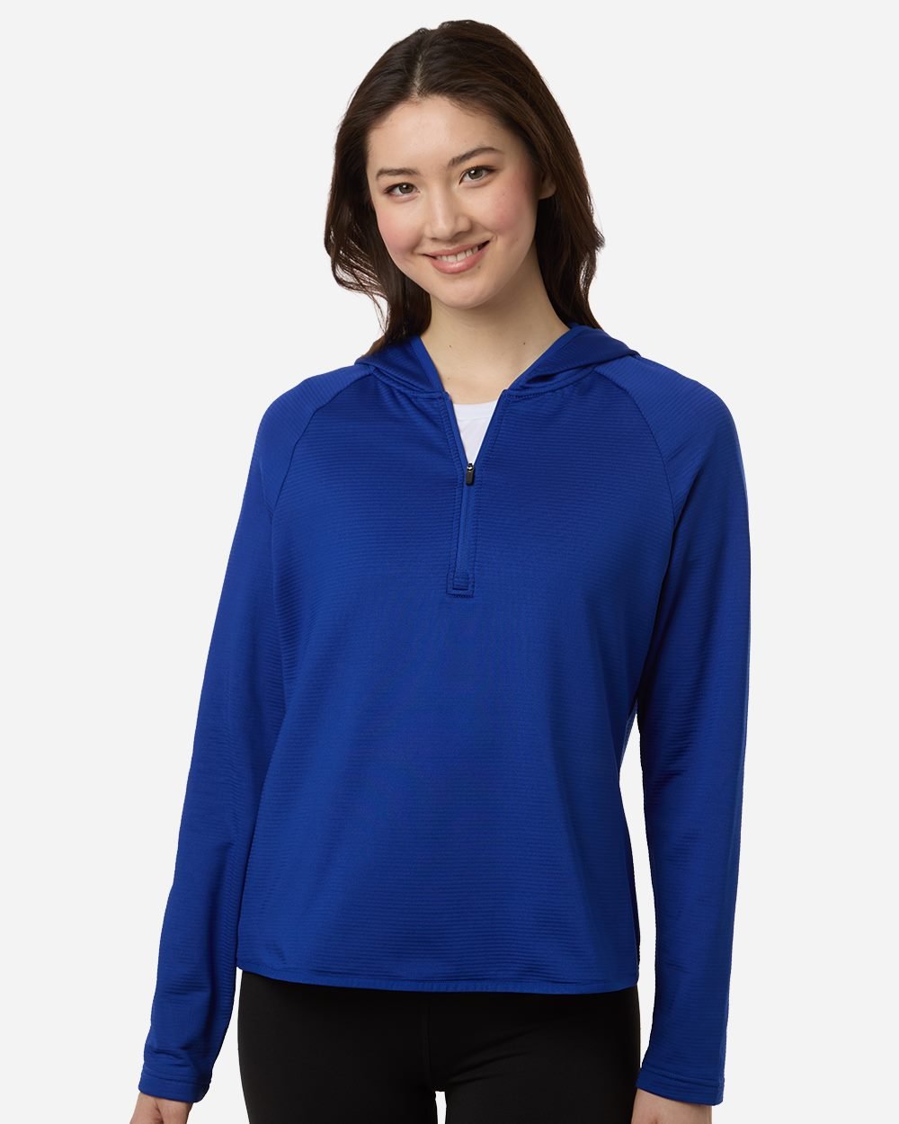 Team 365 Women's Qualify Quarter-Zip Hooded Pullover - TT200W