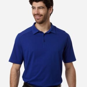Devon & Jones Men's Seaton Pebble Textured Polo - DG102