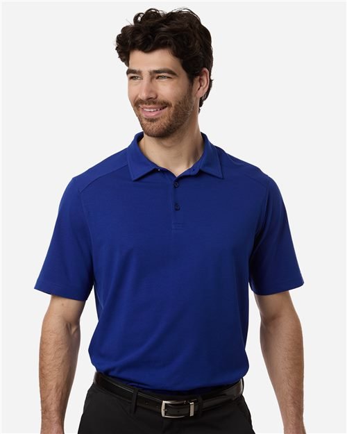 Devon & Jones - Men's Seaton Pebble Textured Polo - DG102 - Image 3