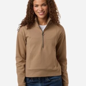 North End - Women's Mantra Half-Zip Ottoman Pullover - NE220W