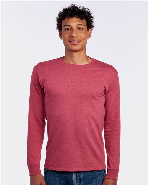 JERZEES Unisex Dri-Power® Long Sleeve 50/50 T-Shirt - 29LSR - Image 3