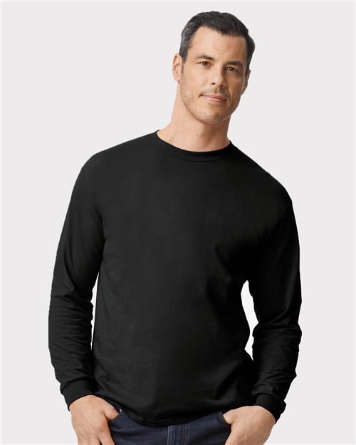 Gildan - Unisex DryBlend® 50/50 Long Sleeve T-Shirt - 8400 - Image 3