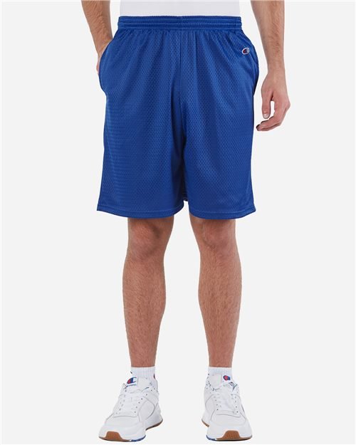 Champion - Unisex 9" Mesh Shorts with Pockets - S162 - Image 3