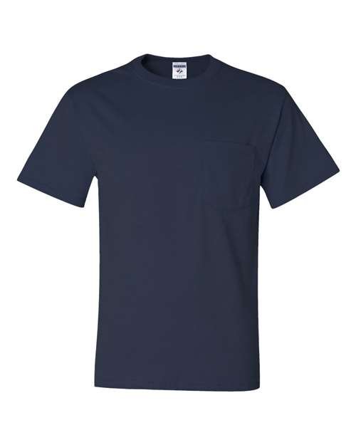 JERZEES - Unisex Dri-Power® 50/50 Pocket T-Shirt - 29MPR - Image 2