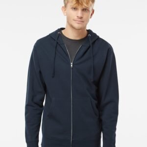 Independent Trading Co. Unisex Midweight Full-Zip Hooded Sweatshirt - SS4500Z