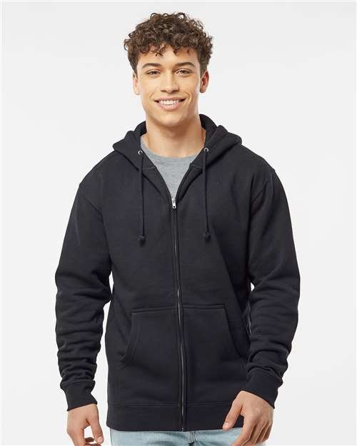 Independent Trading Co. Unisex Heavyweight Full-Zip Hooded Sweatshirt - IND4000Z - Image 6