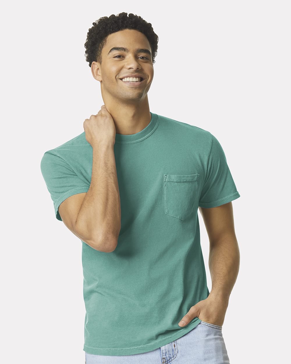 Comfort Colors Unisex Garment-Dyed Heavyweight Pocket T-Shirt - 6030