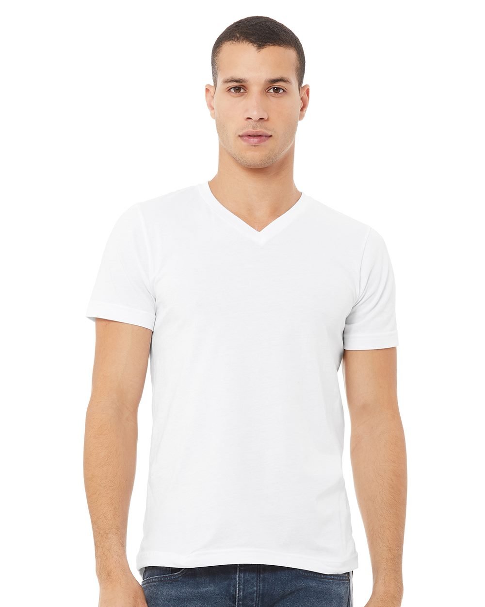BELLA + CANVAS Unisex Jersey V-Neck Tee - 3005
