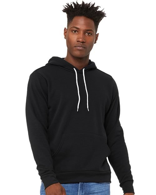 BELLA + CANVAS - Unisex Sponge Fleece Hoodie Sweatshirt - 3719 - Image 3