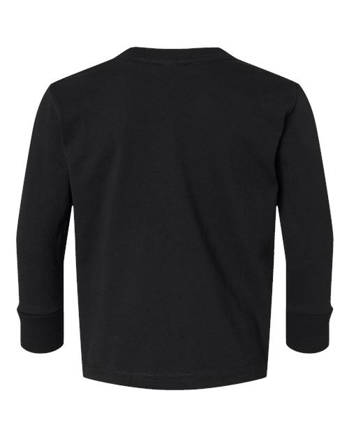 Rabbit Skins - Toddler Cotton Jersey Long Sleeve Tee - 3311 - Image 4