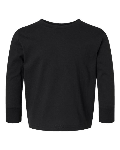 Rabbit Skins - Toddler Cotton Jersey Long Sleeve Tee - 3311 - Image 2